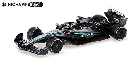 Mercedes AMG Petronas F1 W16 E Performance George Russell 3rd China GP 2025 1:64 Minichamps Model (view 3)