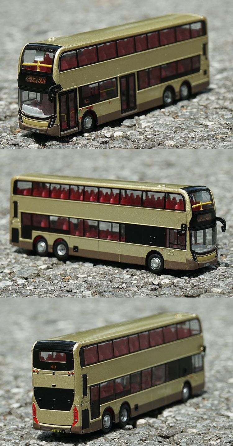 ADL Enviro500MMC Facelift 12.8m(route 307) 1:120 – diecast model (view 2)