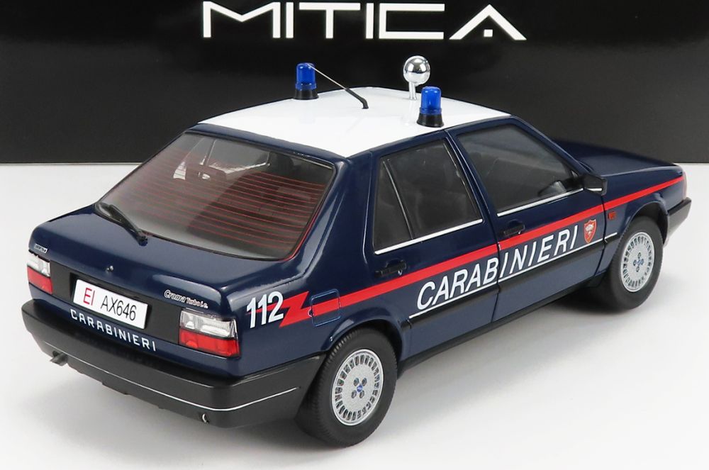 Available To Order – Fiat Croma 2.0 Turbo IE Carabinieri 1988 Police Limited Edition 500 pcs 1:18 (MIT 201006)