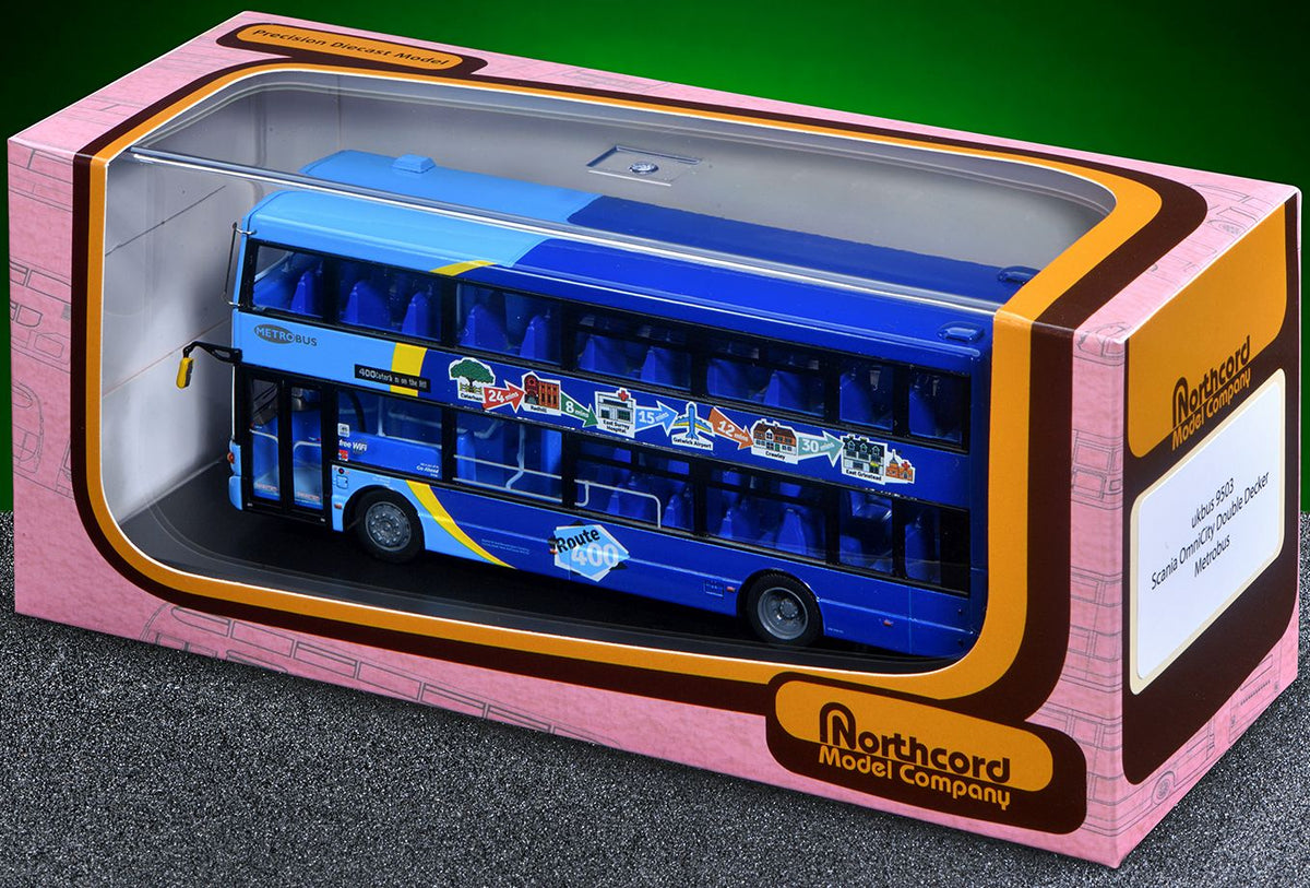 Scania OmniCity Double Decker Metrobus (6958 - YP09 HWD) 1:76 – diecast model (view 2)