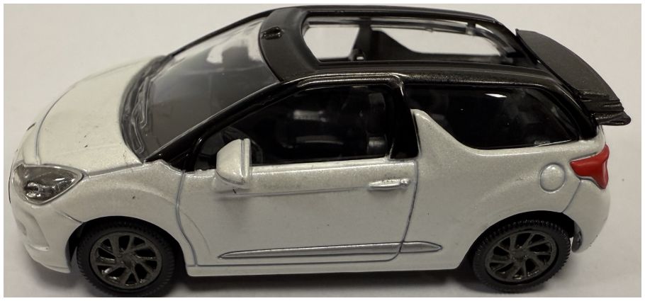 Available To Order – Citroen Ds 3 Cabrio 2014 White (top Down) 1:64 Dealer Model Model (NOV 019480W)