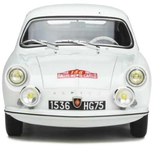 Available To Order – Alpine A106 Rallye Monte Carlo 1960 White #166 1:18 Otto Mobile Club Model (OTT 543)