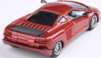 Available To Order – Cizeta-Moroder V16T Rosso Diablo (Lights Down) 1:64 (PAR 65483)