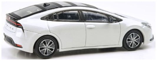 Toyota Prius Wind Chill White 2023 (RHD) 1:64 – diecast model (view 2)
