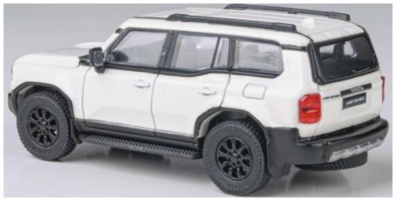 Available to Order – Land Cruiser 250 Prado White Ice Cap 2024 (RHD) 1:64 (PAR 65742)