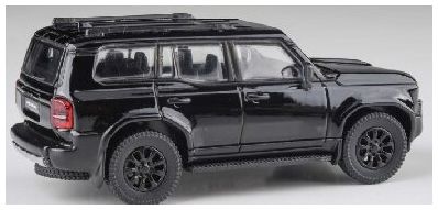 Available to Order – Toyota Land Cruiser 250 Black 2024 (RHD) 1:64 (PAR 65744)