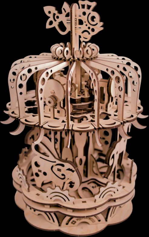 Available To Order – Carousel (137 Pieces) (180x176x420mm) (PWD 10011)