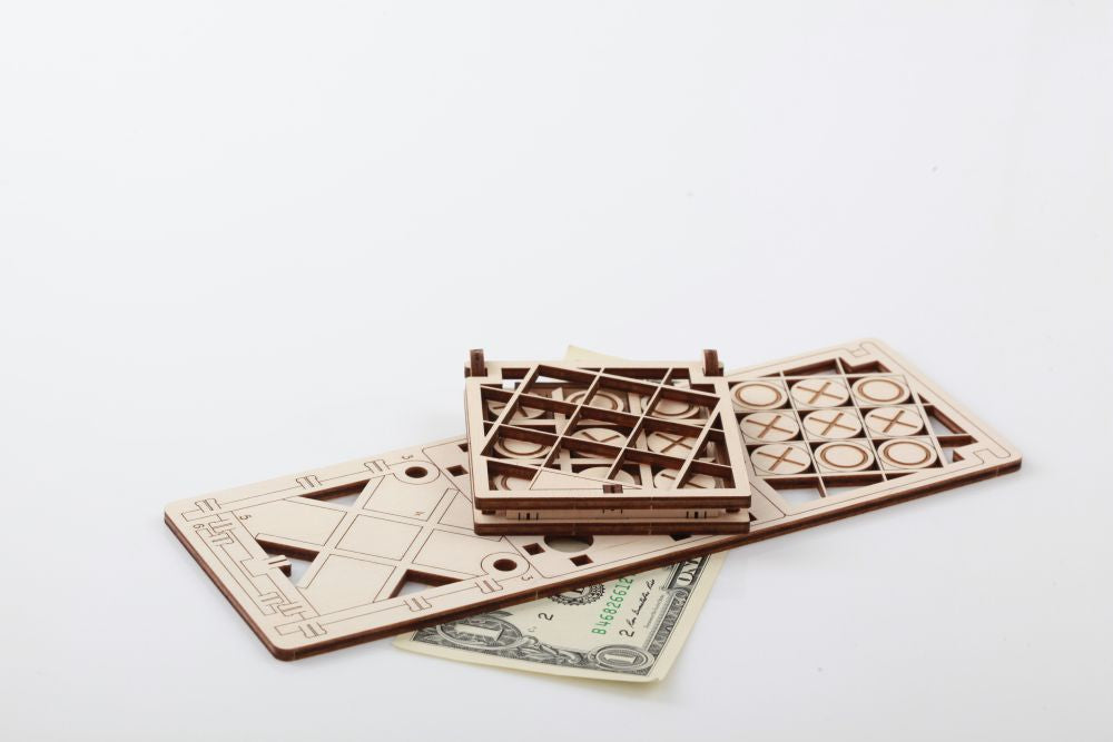 Available to Order – Tic-Tac-Toe #2 (Game) (16 Pieces) (70x70x27mm) (PWD 10029)