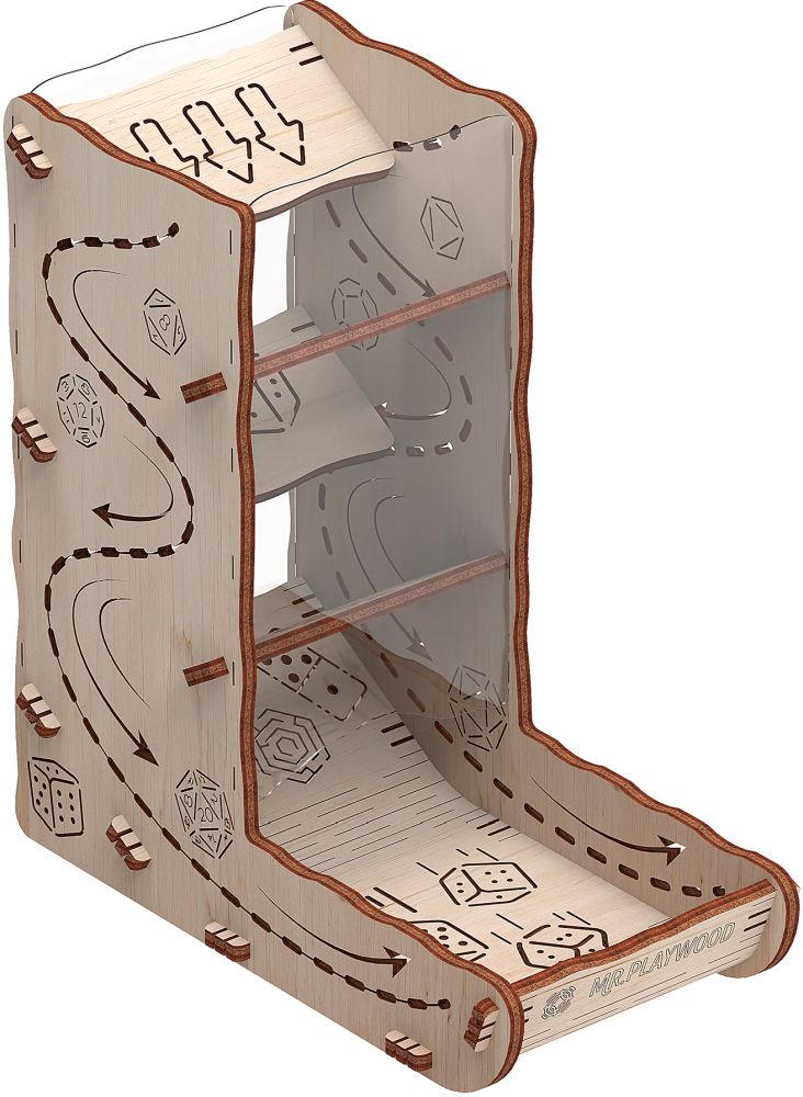 Available To Order – Dice Tower - 9Pcs (PWD 10507)