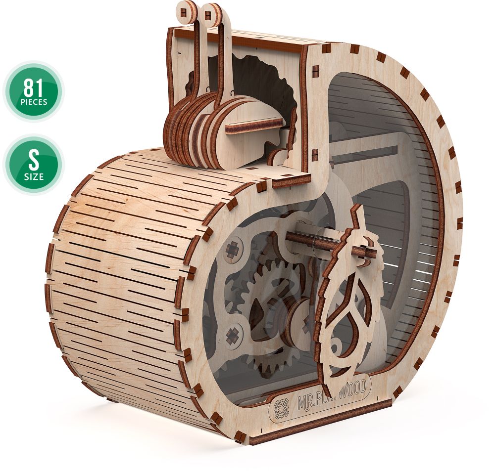 Available to Order – Snail - moneybox "S" - 81Pcs (PWD 10602)