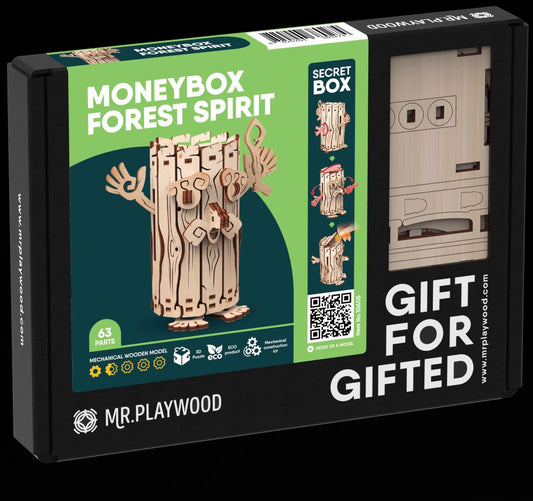 Available to Order – Forest spirit - moneybox - 63Pcs Puzzle Box (PWD 10605)