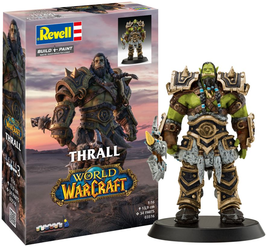 Available to Order – Gift Set Thrall the Orc: World of Warcraft 1:16 (REV 03516)