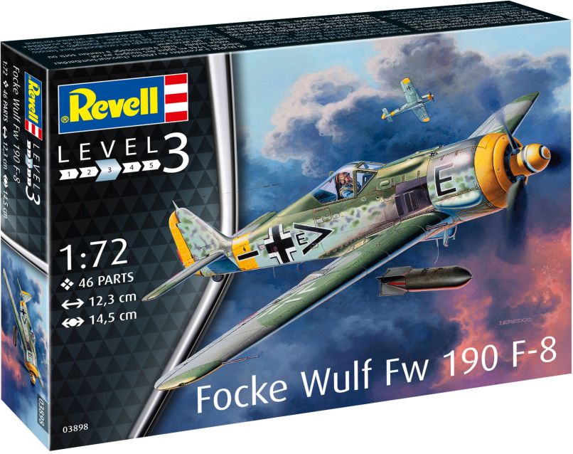 Available to Order – Focke Wulf Fw190 F-8 1:72 (REV 03898)