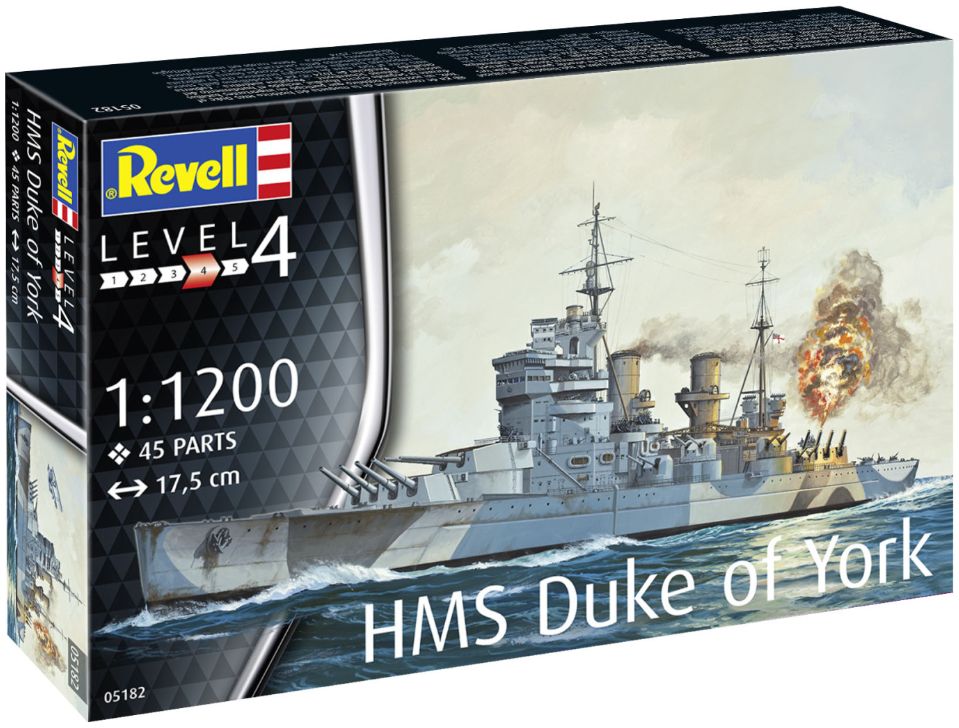 Available to Order – Battleship HMS Duke of York 1:1200 (REV 05182)
