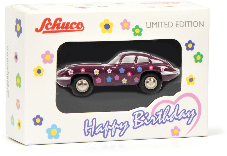 Available to Order – Jaguar E-TYPE 'happy Birthday' 2020 Piccol Piccolo Schuco Model (SHU 01682)