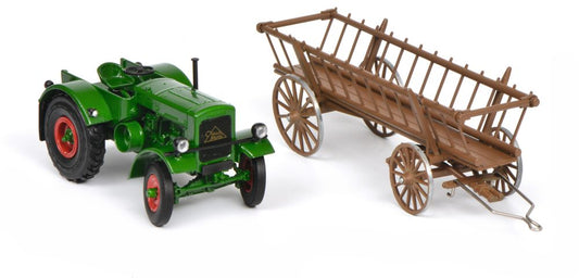 Available To Order – Deutz F3 w.Hay Trailer 1:32 (SHU 07820)