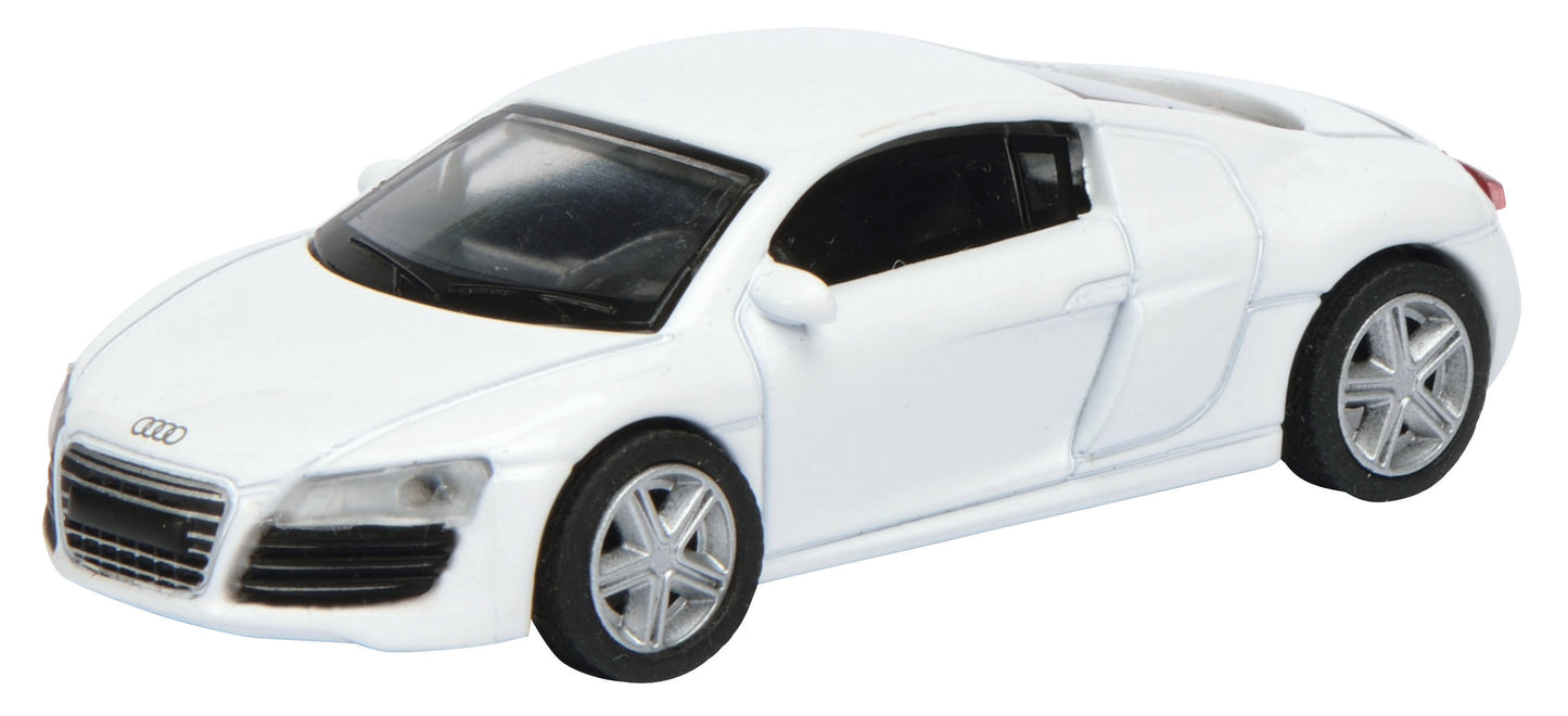 Available To Order – Audi R8 Coupe - White 1:64 (SHU 20108)