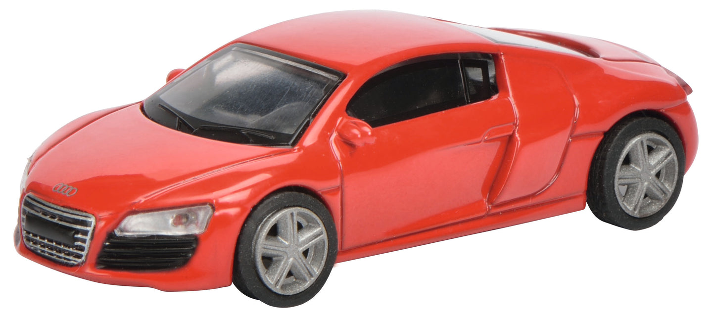 Available To Order – Audi R8 Coupe - Red 1:64 (SHU 20109)