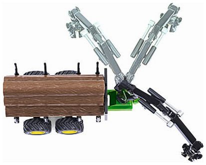 Available to Order – John Deere Tractor With Forestry Trailer 1:50 (SIK 1954)