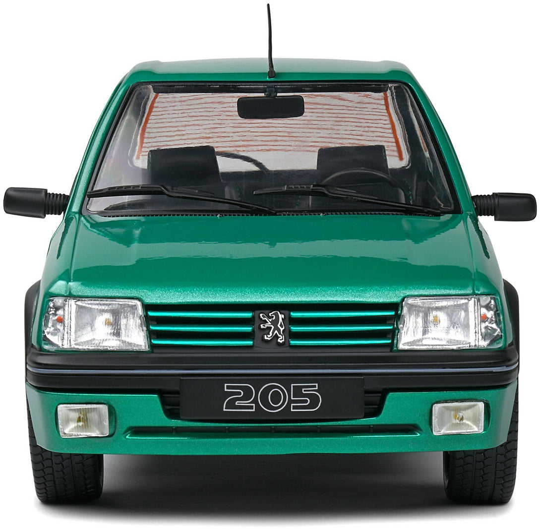 Available To Order – Peugeot 205 GTI Green 1992 1:18 Solido Model (SOL 1801712)