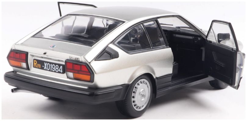 Available to Order – Alfa Romeo GTV6 Silver 1984 1:18 Solido (SOL 1802307)