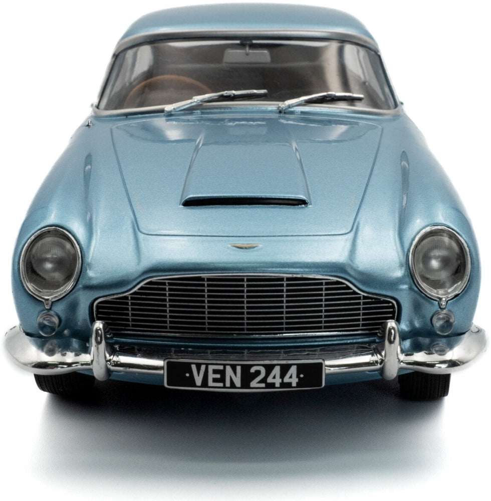 Available To Order – Aston Martin DB5 Light Metallic Blue 1964 1:18 (SOL 1807104)