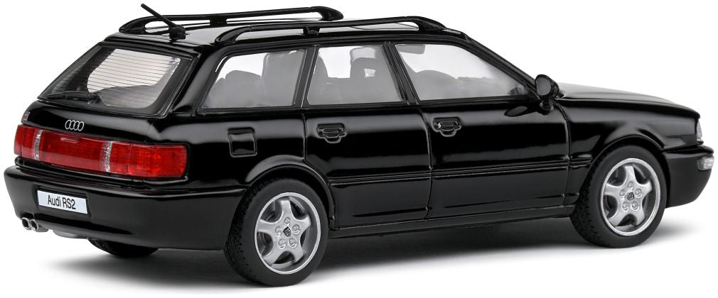Available To Order – Audi Avant RS2 Black 1:43 Solido Model (SOL 4310103)