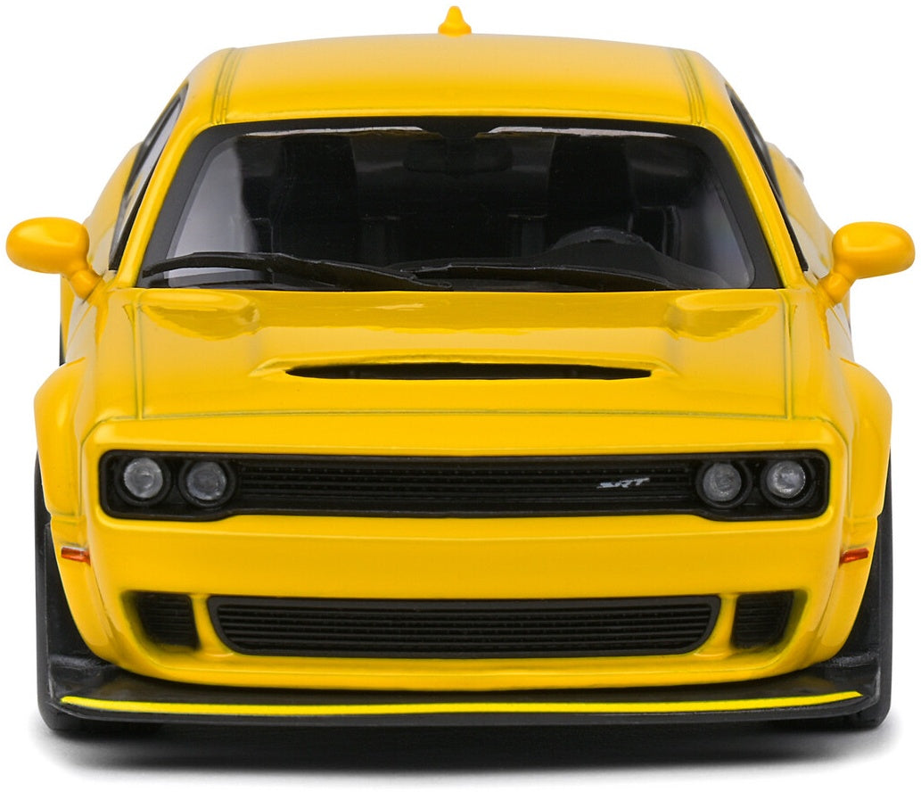 Available To Order – Dodge Challenger Yellow 2018 1:43 Solido Model (SOL 4310308)