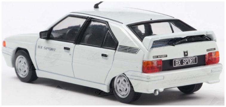 Available To Order – Citroen BX Sport Blanc Meije 1985 1:43 Solido Model (SOL 4311003)