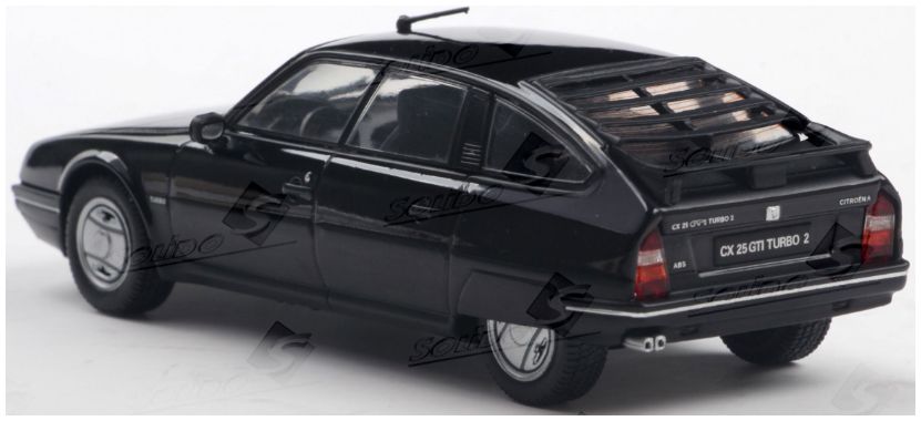 Available To Order – Citroen CX GTI Turbo II Noir Onyx 1989 1:43 Solido Model (SOL 4311706)