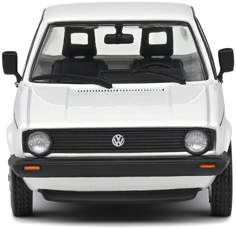 VW Caddy Pickup White 1990 1:43 Solido Model Car (view 6)