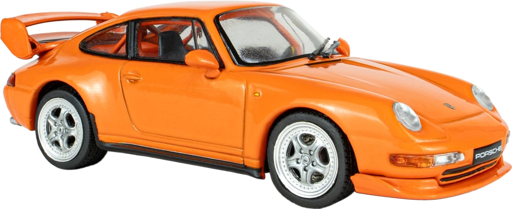 Porsche 911 (993) RS Clubsport Blood Orange 1995 1:43 Solido Model (view 6)
