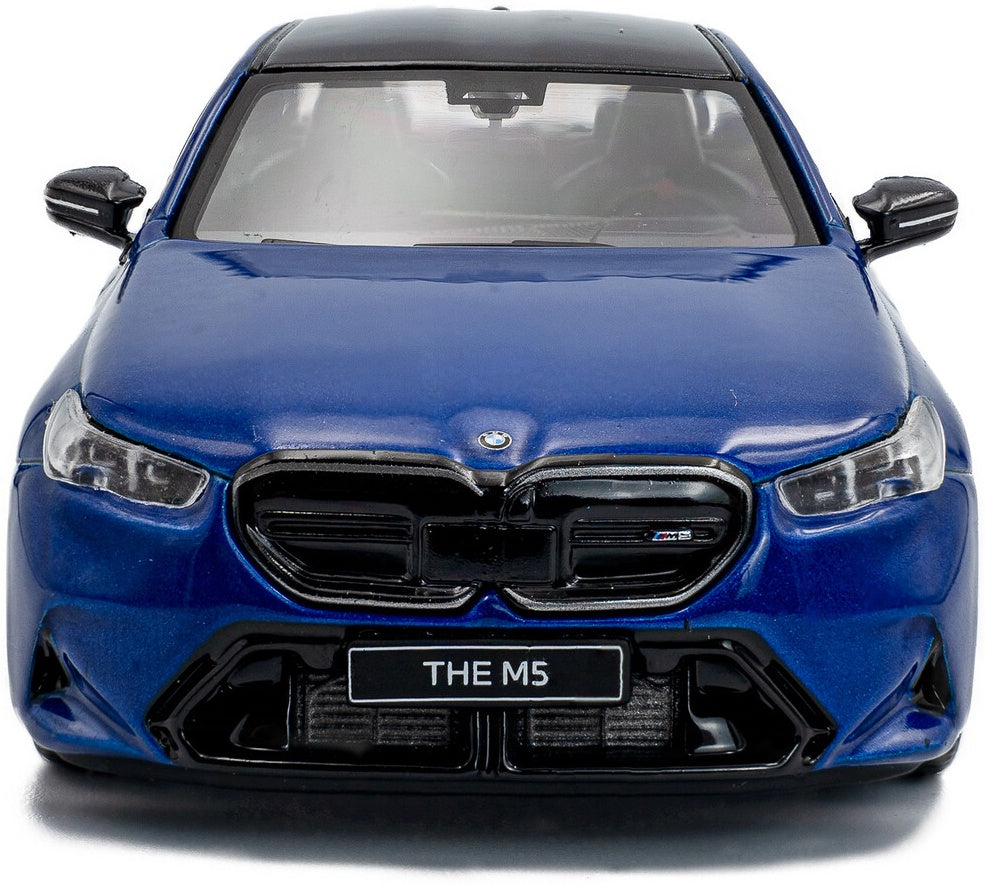 Available To Order – BMW G90 M5 Sedan Marina Bay Blue 2024 1:43 Solido Model (SOL 4317551)