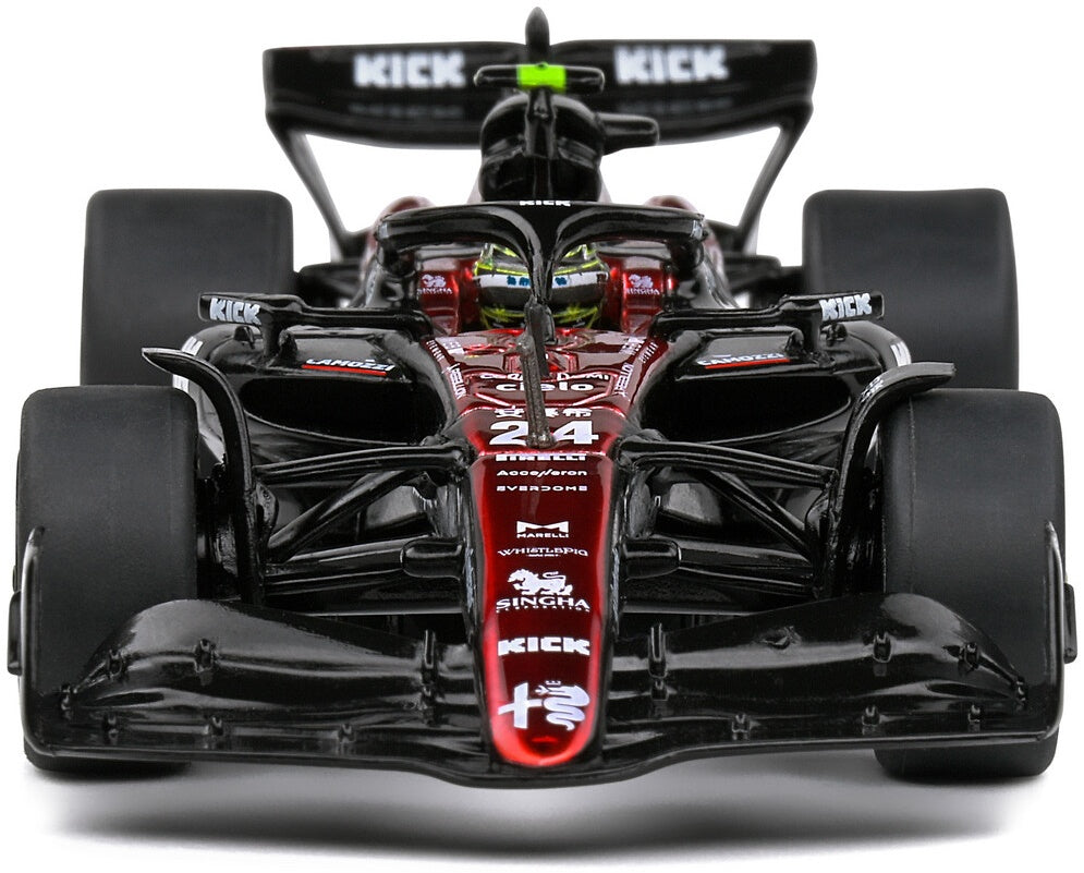Available To Order – Alfa Romeo F1 C43 Red Z.Guanyu 2023 Spanish GP 2023 1:43 Solido Model (SOL 4317902)