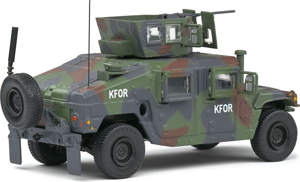 Available to Order – M1115 Humvee KFOR Green Camo 1:48 Solido Model (SOL 4800104)
