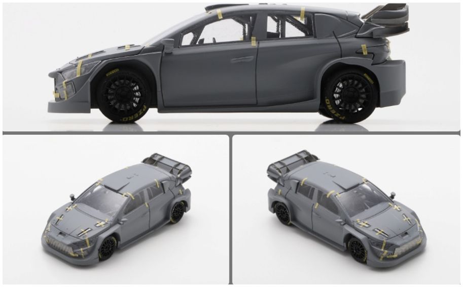 Available To Order – Hyundai i20N Rally1 #16 3rd Rally Monte Carlo 2025 A. Fourmaux/A. Coria 1:43 Spark Model (SPA S6907)