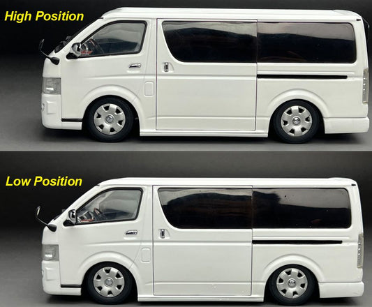 Available To Order – Toyota H200 HiAce Van SuperGL White 1:24 (SUN H51011)