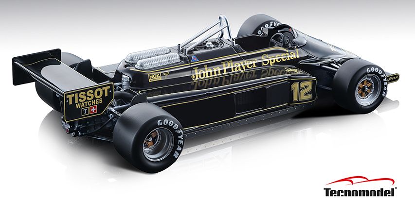 Available to Order – Lotus 87 Cosworth V8 F1 JPS Las Vegas GP 1981 #12 Nigel Mansell 1:18 (TEC 18170B)