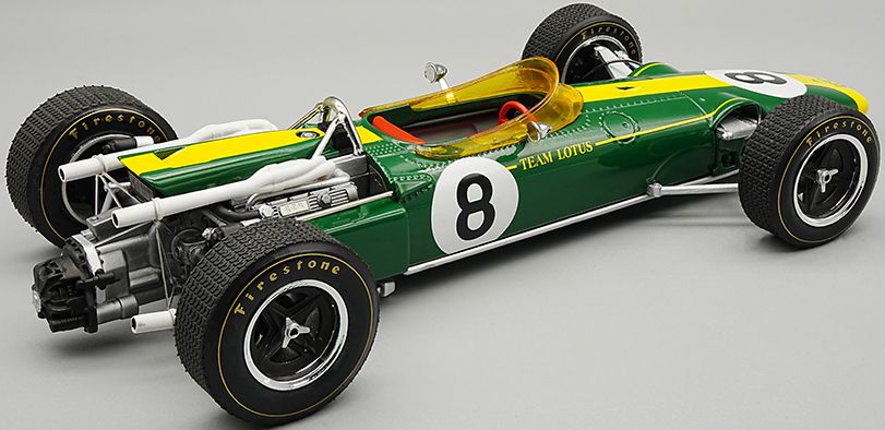 Available to Order – Lotus 43 BRM H16 F1 Team South African GP 1967 #8 Graham Hill 1:18 (TEC 18188C)