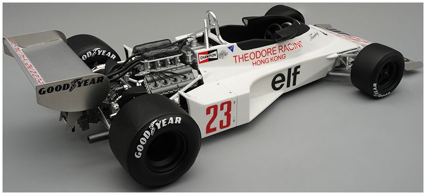 Available To Order – Ensign N177 Canada GP 1977 #23 Patrick Tambay 1:18 (TEC 18215C)