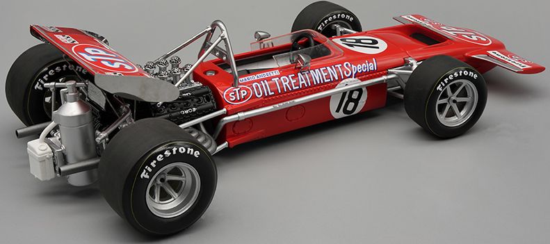 Available to Order – March 701 Cosworth V8 F1 3rd Spanish GP 1970 #18 Mario Andretti 1:18 (TEC 18216B)