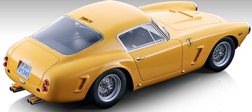Available To Order – Ferrari 250 GT SWB Clienti Corsa 1962 Giallo Modena 1:18 (TEC 18245B)
