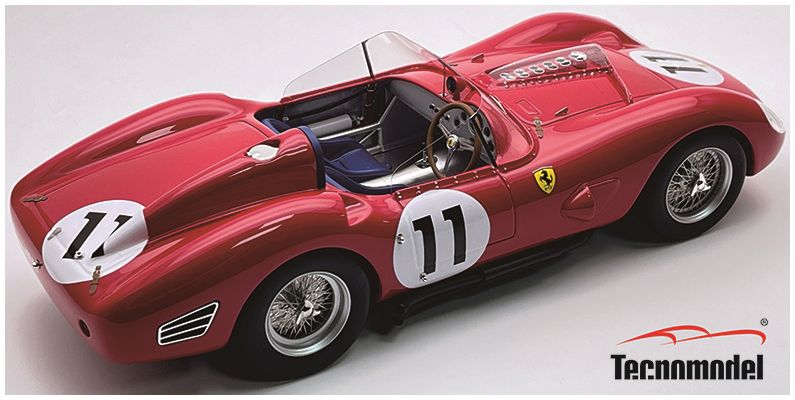 Available To Order – Ferrari 250 TR59-60 Winner Le Mans 24h 1960 #11 Olivier Gendebien/Paul Frere 1:18 (TEC 18261B)