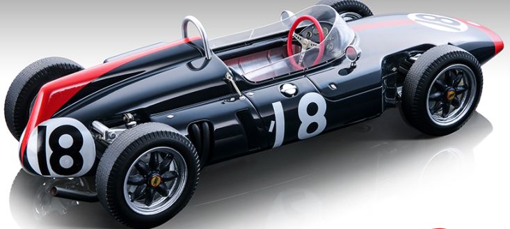 Available To Order – Cooper T53 Climax German GP 1961 John Surtees 1:18 (TEC 18275D)