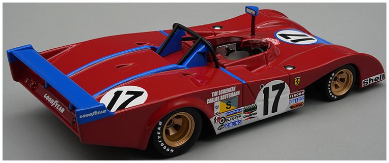 Available To Order – Ferrari 312 PB Le Mans 1973 #17 Tim Schenken/Carlos Reutemann 1:43 (TEC 4304C)