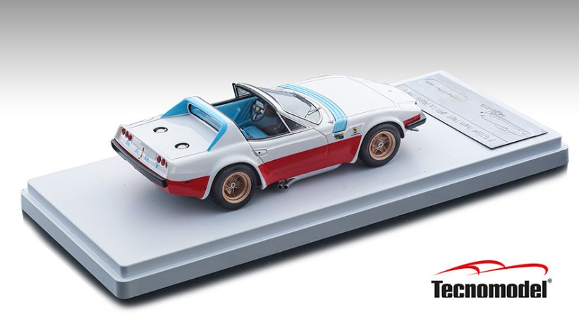 Available To Order – Ferrari GTB/4 Michelotti NART Le Mans Press Version w/Open Roof 1975 1:43 Tecnomodels Mythos Model (TEC 4310C)