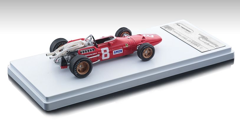 Ferrari 312 F1-67 1967 German GP #8 C. Amon 1:43 Tecnomodels Mythos Model (view 2)