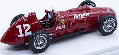 Available To Order – Ferrari 375 F1 Indy 1952 Indianapolis 500 GP #12 Alberto Ascari 1:43 Tecnomodels Mythos Model (TEC 4325B)