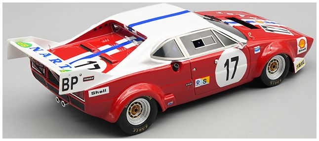 Available To Order – Ferrari 308 GTB4 LM 24hrs Le Mans 1975 #17 Gagliardi/Cluxton 1:43 Tecnomodels Mythos Model (TEC 4330B)