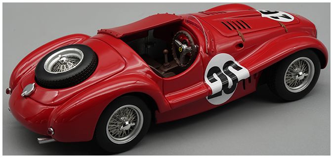 Available To Order – Ferrari 225 S Spyder Vignale #90 3rd GP Monaco 1952 Stagnoli/Biondetti 1:43 Tecnomodels Mythos Model (TEC 4355C)